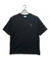 maison kitsune（メゾンキツネ）の古着「BOLD FOX HEAD PATCH オーバーサイズTシャツ」｜ブラック