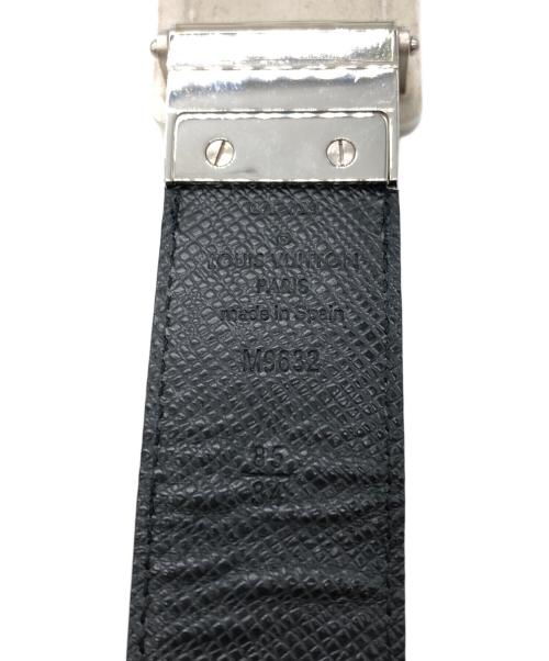 LOUIS VUITTON（ルイ ヴィトン）LOUIS VUITTON (ルイ ヴィトン) サンチュール・アンヴァントゥール ベルト ブラックの古着・服飾アイテム