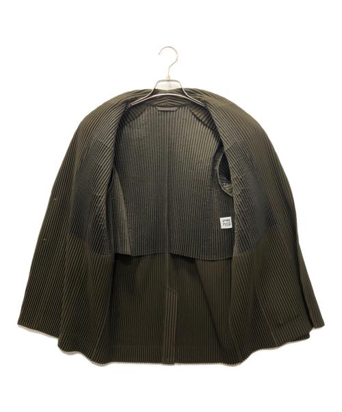 HOMME PLISSE ISSEY MIYAKE（オム プリッセ イッセイ ミヤケ）HOMME PLISSE ISSEY MIYAKE (オム プリッセ イッセイ ミヤケ) TAILORED PLEATS 3 グリーン サイズ:SIZE 3の古着・服飾アイテム