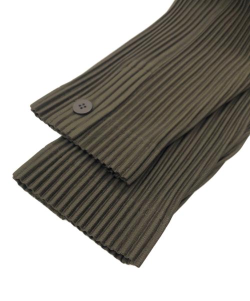 HOMME PLISSE ISSEY MIYAKE（オム プリッセ イッセイ ミヤケ）HOMME PLISSE ISSEY MIYAKE (オム プリッセ イッセイ ミヤケ) TAILORED PLEATS 3 グリーン サイズ:SIZE 3の古着・服飾アイテム