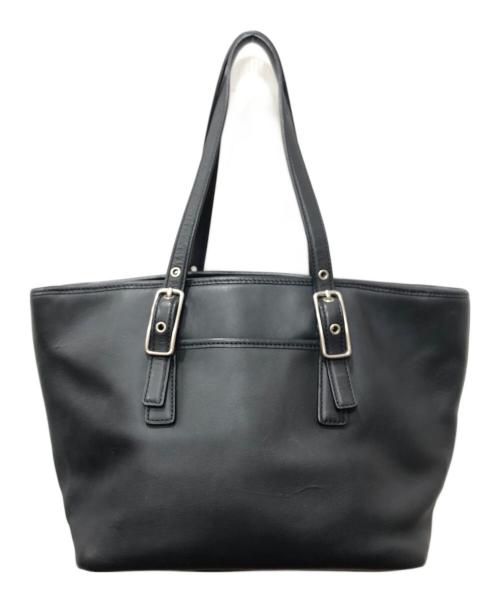 COACH（コーチ）COACH (コーチ) OLD レザートートバッグ ブラックの古着・服飾アイテム