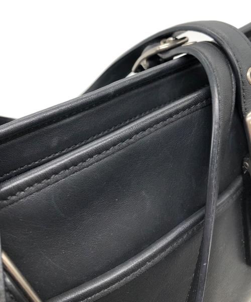 COACH（コーチ）COACH (コーチ) OLD レザートートバッグ ブラックの古着・服飾アイテム