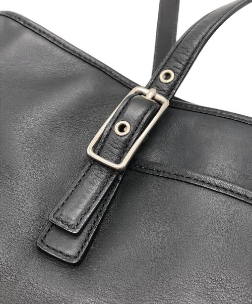 COACH（コーチ）COACH (コーチ) OLD レザートートバッグ ブラックの古着・服飾アイテム