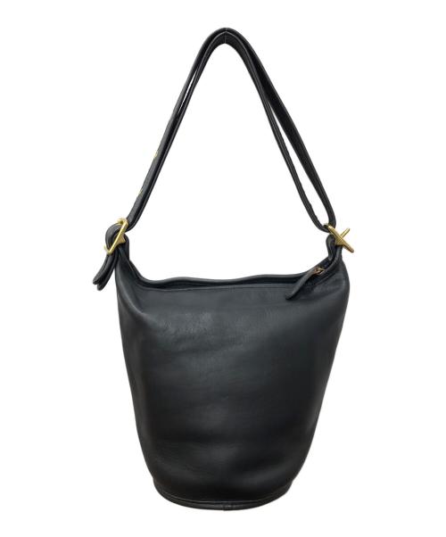 COACH（コーチ）COACH (コーチ) OLD レザーバケツショルダーバッグ ブラック サイズ:下記参照の古着・服飾アイテム
