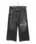 DIESEL（ディーゼル）の古着「D-RISE バギーデニムパンツ」｜ブラック