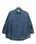 HERILL（ヘリル）の古着「Cotton Cashmere Brush Work Shirts」｜ブルー