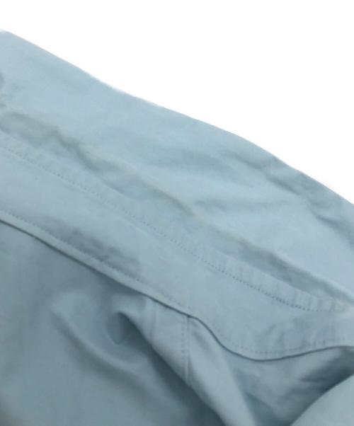 AUBETT（オーベット）AUBETT (オーベット) クリアヘビーブロードオーバーシャツ ブルー サイズ:4の古着・服飾アイテム