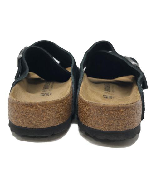 BIRKENSTOCK（ビルケンシュトック）BIRKENSTOCK (ビルケンシュトック) チューリッヒ スウェードサンダル ブラック×ベージュ サイズ:28cmの古着・服飾アイテム
