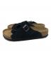 BIRKENSTOCK (ビルケンシュトック) チューリッヒ スウェードサンダル ブラック×ベージュ サイズ:28cm：12000円