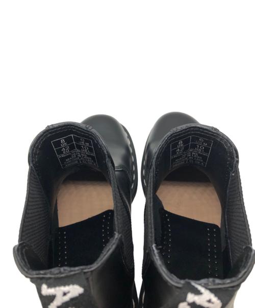 Dr.Martens（ドクターマーチン）Dr.Martens (ドクターマーチン) ホワイトステッチ チェルシーブーツ ブラック サイズ:UK8の古着・服飾アイテム