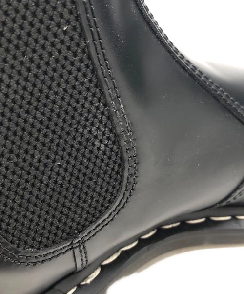 Dr.Martens（ドクターマーチン）Dr.Martens (ドクターマーチン) ホワイトステッチ チェルシーブーツ ブラック サイズ:UK8の古着・服飾アイテム