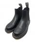 Dr.Martens（ドクターマーチン）の古着「ホワイトステッチ チェルシーブーツ」｜ブラック