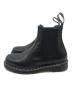 Dr.Martens (ドクターマーチン) ホワイトステッチ チェルシーブーツ ブラック サイズ:UK8：13000円