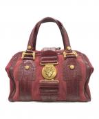 GUCCIグッチ）の古着「ヒステリア ボストンバッグ」｜レッド