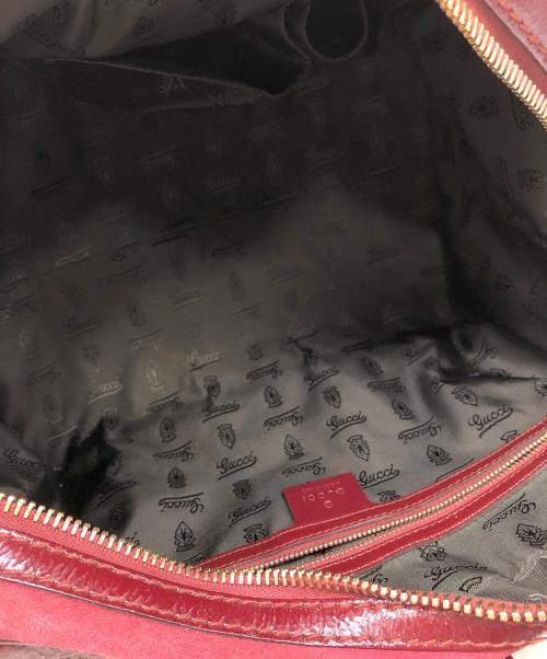 GUCCI（グッチ）GUCCI (グッチ) ヒステリア ボストンバッグ レッド サイズ:下記参照の古着・服飾アイテム