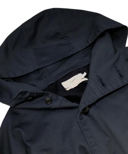 Graphpaper（グラフペーパー）Graphpaper (グラフペーパー) Pigment Drill Oversized Hooded Coat ネイビー サイズ:1の古着・服飾アイテム