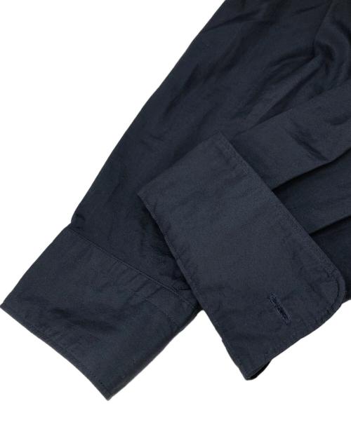 Graphpaper（グラフペーパー）Graphpaper (グラフペーパー) BROAD L/S REGULAR COLLAR SHIRT ネイビー サイズ:2の古着・服飾アイテム