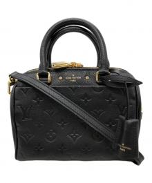 LOUIS VUITTON（ルイ ヴィトン）の古着「モノグラム・アンプラントスピーディ・バンドリエール20」｜ブラック