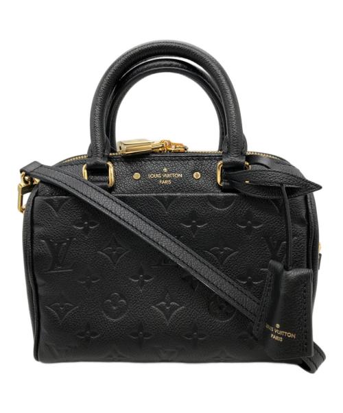 LOUIS VUITTON（ルイ ヴィトン）LOUIS VUITTON (ルイ ヴィトン) モノグラム・アンプラントスピーディ・バンドリエール20 ブラック サイズ:下記参照の古着・服飾アイテム