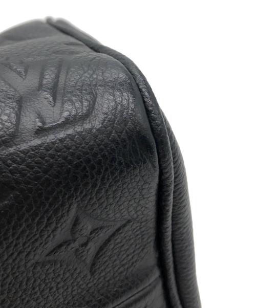LOUIS VUITTON（ルイ ヴィトン）LOUIS VUITTON (ルイ ヴィトン) モノグラム・アンプラントスピーディ・バンドリエール20 ブラック サイズ:下記参照の古着・服飾アイテム