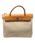 HERMES（エルメス）の古着「2WAYショルダーバッグ」｜ベージュ×ブラック