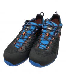 MAMMUT（マムート）の古着「Approach Shoes Alnasca Knit III Low GTX」｜ブラック×ブルー