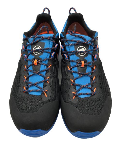 MAMMUT（マムート）MAMMUT (マムート) Approach Shoes Alnasca Knit III Low GTX ブラック×ブルー サイズ:SIZE 27cmの古着・服飾アイテム