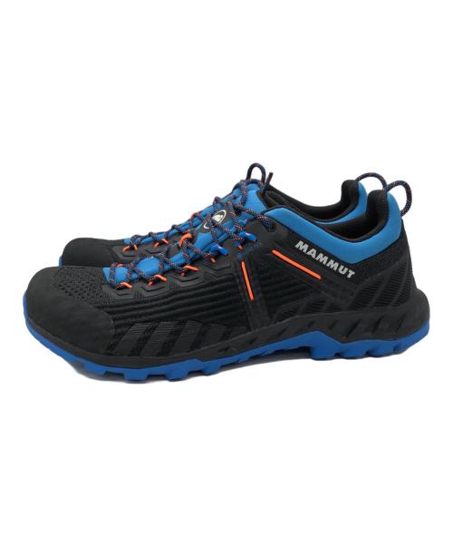 MAMMUT（マムート）MAMMUT (マムート) Approach Shoes Alnasca Knit III Low GTX ブラック×ブルー サイズ:SIZE 27cmの古着・服飾アイテム