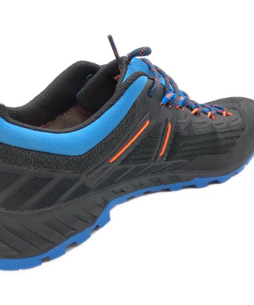 MAMMUT（マムート）MAMMUT (マムート) Approach Shoes Alnasca Knit III Low GTX ブラック×ブルー サイズ:SIZE 27cmの古着・服飾アイテム