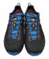 MAMMUT (マムート) Approach Shoes Alnasca Knit III Low GTX ブラック×ブルー サイズ:SIZE 27cm：15000円