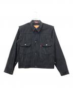 LEVI'S×UNDERCOVERリーバイス×アンダーカバー）の古着「コンバーチブル トラッカージャケット」｜ブラック
