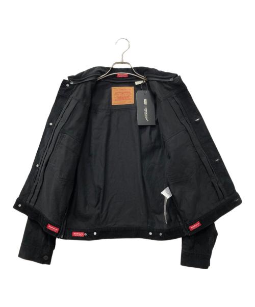 LEVI'S（リーバイス）LEVI'S (リーバイス) UNDERCOVER (アンダーカバー) コンバーチブル トラッカージャケット ブラック サイズ:XSの古着・服飾アイテム