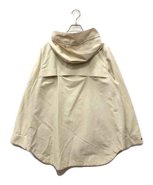 AIGLE（エーグル）AIGLE (エーグル) 撥水 ラウンドヘム ビックポケット パーカジャケット アイボリー サイズ:Ｌの古着・服飾アイテム