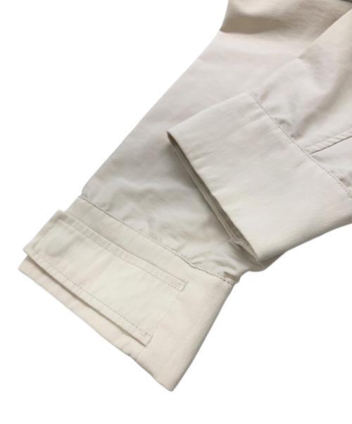 AIGLE（エーグル）AIGLE (エーグル) 撥水 ラウンドヘム ビックポケット パーカジャケット アイボリー サイズ:Ｌの古着・服飾アイテム