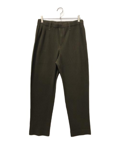 HOMME PLISSE ISSEY MIYAKE（オム プリッセ イッセイ ミヤケ）HOMME PLISSE ISSEY MIYAKE (オム プリッセ イッセイ ミヤケ) TAILORED PLEATS 3 グリーン サイズ:3の古着・服飾アイテム
