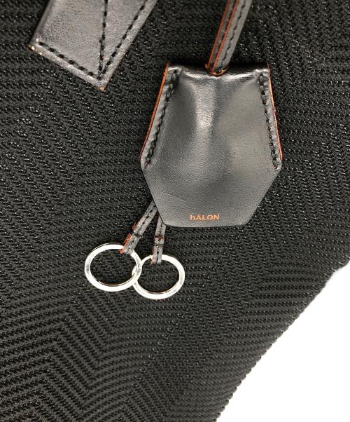 hALON（アーロン）hALON (アーロン) ソフトメッシュ エブリデイトートバッグ ブラック サイズ:下記参照の古着・服飾アイテム