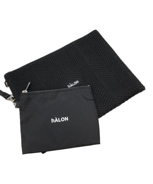 hALON（アーロン）hALON (アーロン) ソフトメッシュ エブリデイトートバッグ ブラック サイズ:下記参照の古着・服飾アイテム