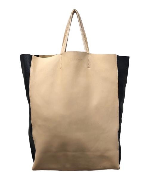 CELINE（セリーヌ）CELINE (セリーヌ) トートバッグ ベージュ×ブラック サイズ:下記参照の古着・服飾アイテム