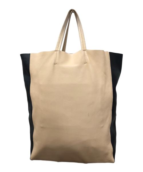 CELINE（セリーヌ）CELINE (セリーヌ) トートバッグ ベージュ×ブラック サイズ:下記参照の古着・服飾アイテム