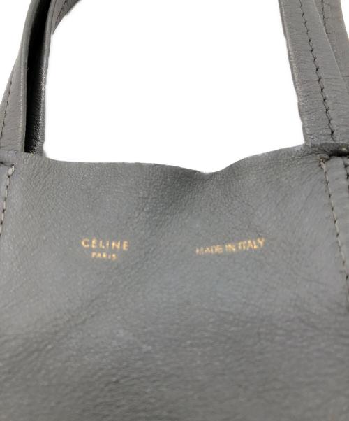 CELINE（セリーヌ）CELINE (セリーヌ) ホリゾンタルカバ トートバッグ グレー サイズ:下記参照の古着・服飾アイテム