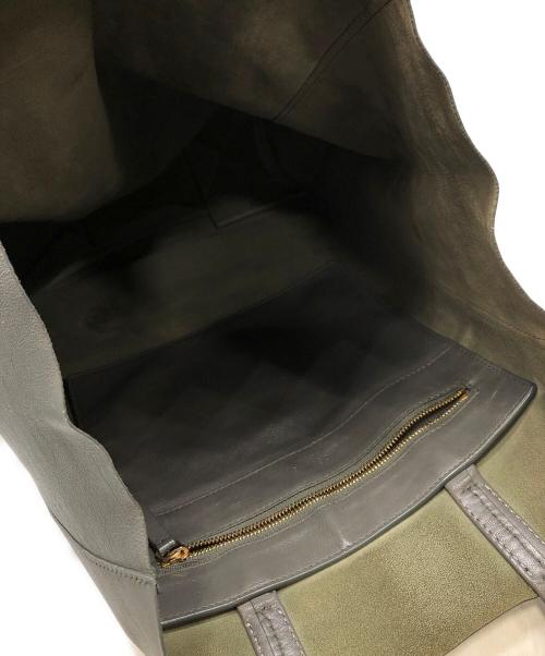 CELINE（セリーヌ）CELINE (セリーヌ) ホリゾンタルカバ トートバッグ グレー サイズ:下記参照の古着・服飾アイテム