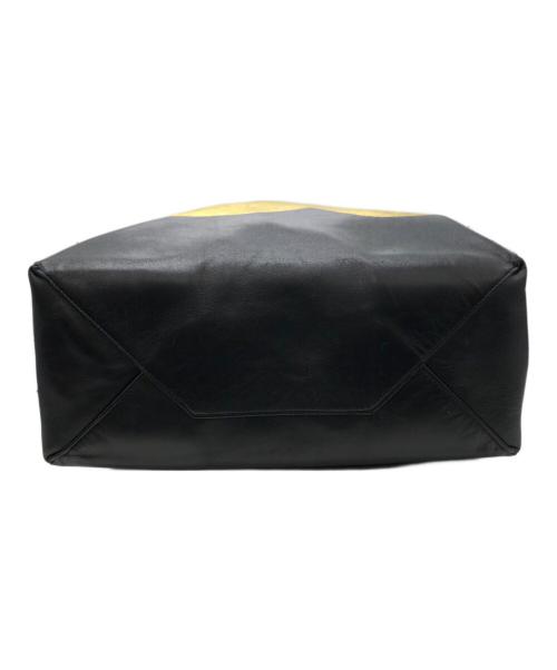 CELINE（セリーヌ）CELINE (セリーヌ) マスタングプリント バーティカルカバ トートバッグ ブラック サイズ:下記参照の古着・服飾アイテム