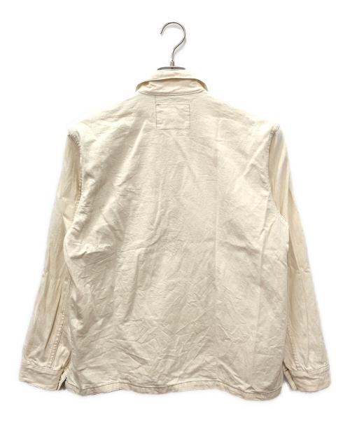 Pherrow's（フェローズ）Pherrow's (フェローズ) 10ozデニム プルオーバーワークシャツ アイボリー サイズ:SIZE 38の古着・服飾アイテム