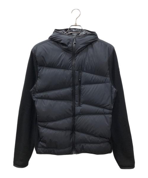 MONCLER（モンクレール）MONCLER (モンクレール) CARDIGAN TRICOT ニット切替ダウンジャケット ブラック サイズ:SIZE XLの古着・服飾アイテム