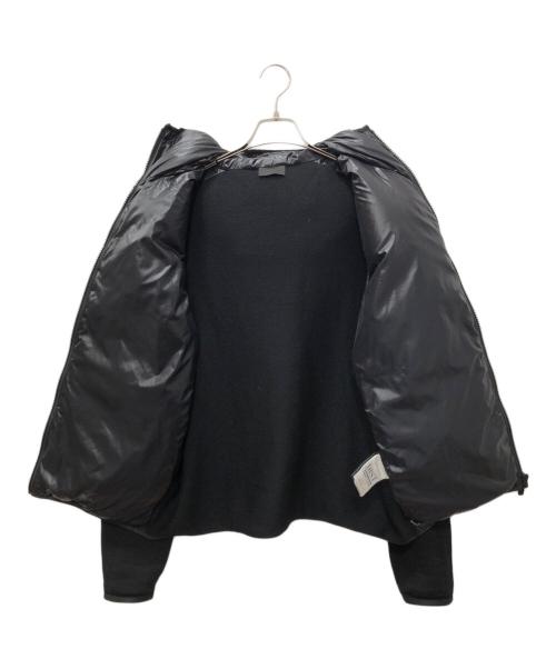 MONCLER（モンクレール）MONCLER (モンクレール) CARDIGAN TRICOT ニット切替ダウンジャケット ブラック サイズ:SIZE XLの古着・服飾アイテム