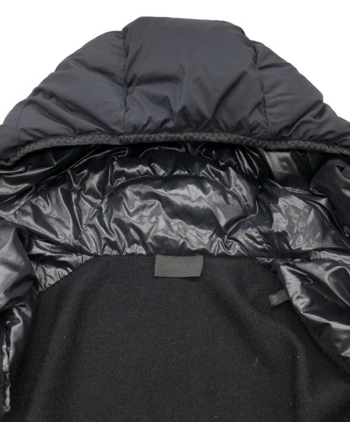 MONCLER（モンクレール）MONCLER (モンクレール) CARDIGAN TRICOT ニット切替ダウンジャケット ブラック サイズ:SIZE XLの古着・服飾アイテム