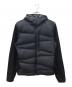 MONCLER（モンクレール）の古着「CARDIGAN TRICOT ニット切替ダウンジャケット」｜ブラック