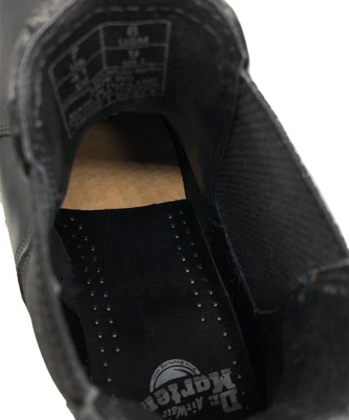Dr.Martens（ドクターマーチン）Dr.Martens (ドクターマーチン) ホワイトステッチチェルシーブーツ ブラック サイズ:SIZE UK7 未使用品の古着・服飾アイテム