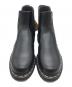 中古・古着 Dr.Martens (ドクターマーチン) ホワイトステッチチェルシーブーツ ブラック サイズ:SIZE UK7 未使用品：18000円