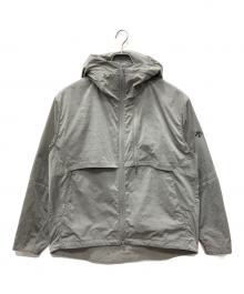DESCENTE ALLTERRAIN（デザイント オルテライン）の古着「GREYISH RIPSTOP パーカー」｜グレー